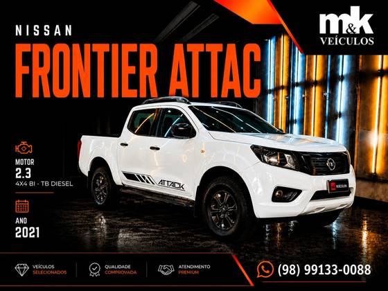 NISSAN FRONTIER 2.3 16V TURBO DIESEL ATTACK CD 4X4 AUTOMÁTICO NISSAN FRONTIER 2.3 16V TURBO DIESEL ATTACK CD 4X4 AUTOMÁTICO